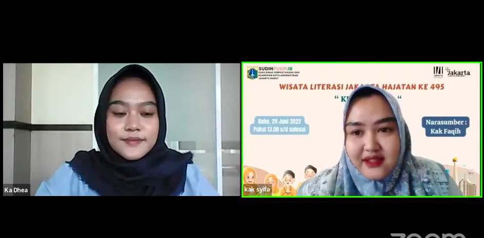 Wisata Literasi Jakarta Hajatan Ke 495 (Keluargaku)